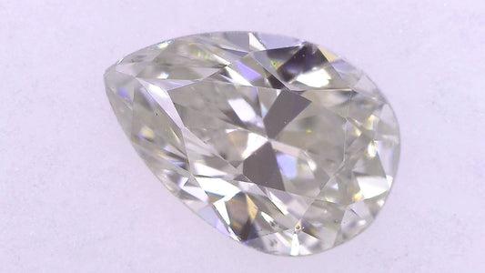 0.636ct J SI-1 ****/GD/GD NONE NATURAL 6.85-4.73X3.16mm PS Loose Diamond