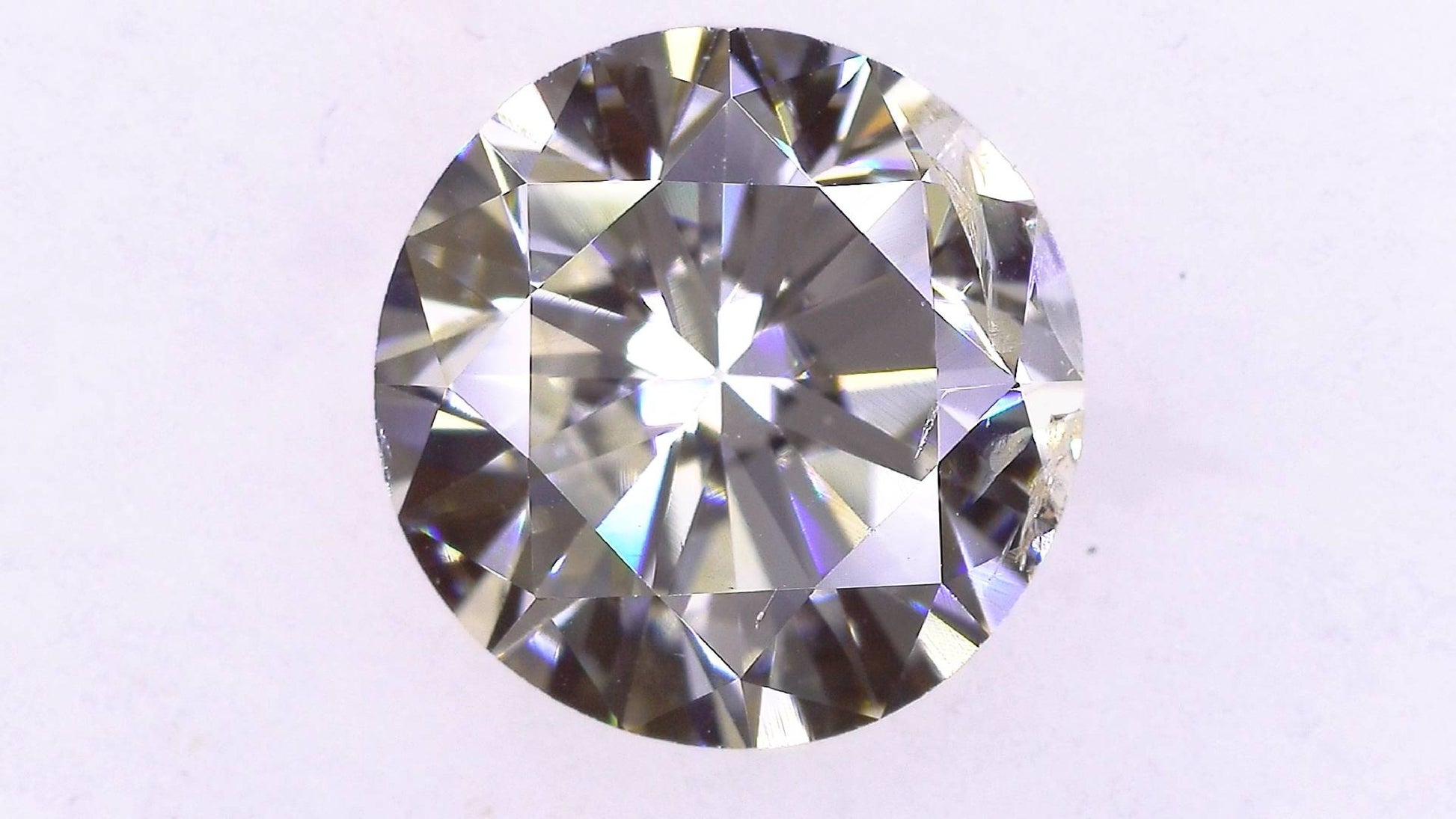 2.089ct L I-1 POOR/GD/PR NONE NATURAL 8.07-8.26X5.00mm Loose Diamond