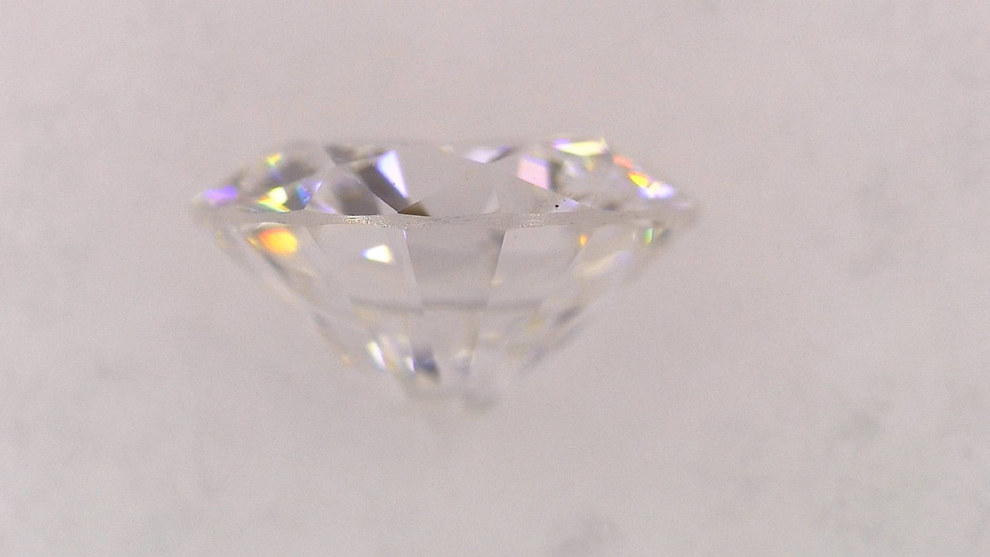 0.342ct D VS-2 GOOD/VG/GD FAINT NATURAL 4.50-4.56X2.78mm Loose Diamond