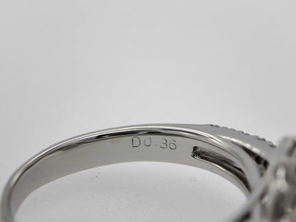 D1.007ct FD0.36ct PT900 5.7g Ring 