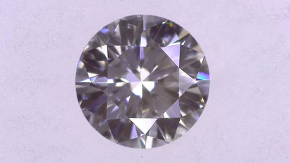 0.349ct G VS-2 GOOD/GD/FR FAINT NATURAL 4.57-4.60X2.73mm Loose Diamond