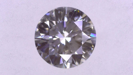 0.349ct G VS-2 GOOD/GD/FR FAINT NATURAL 4.57-4.60X2.73mm Loose Diamond