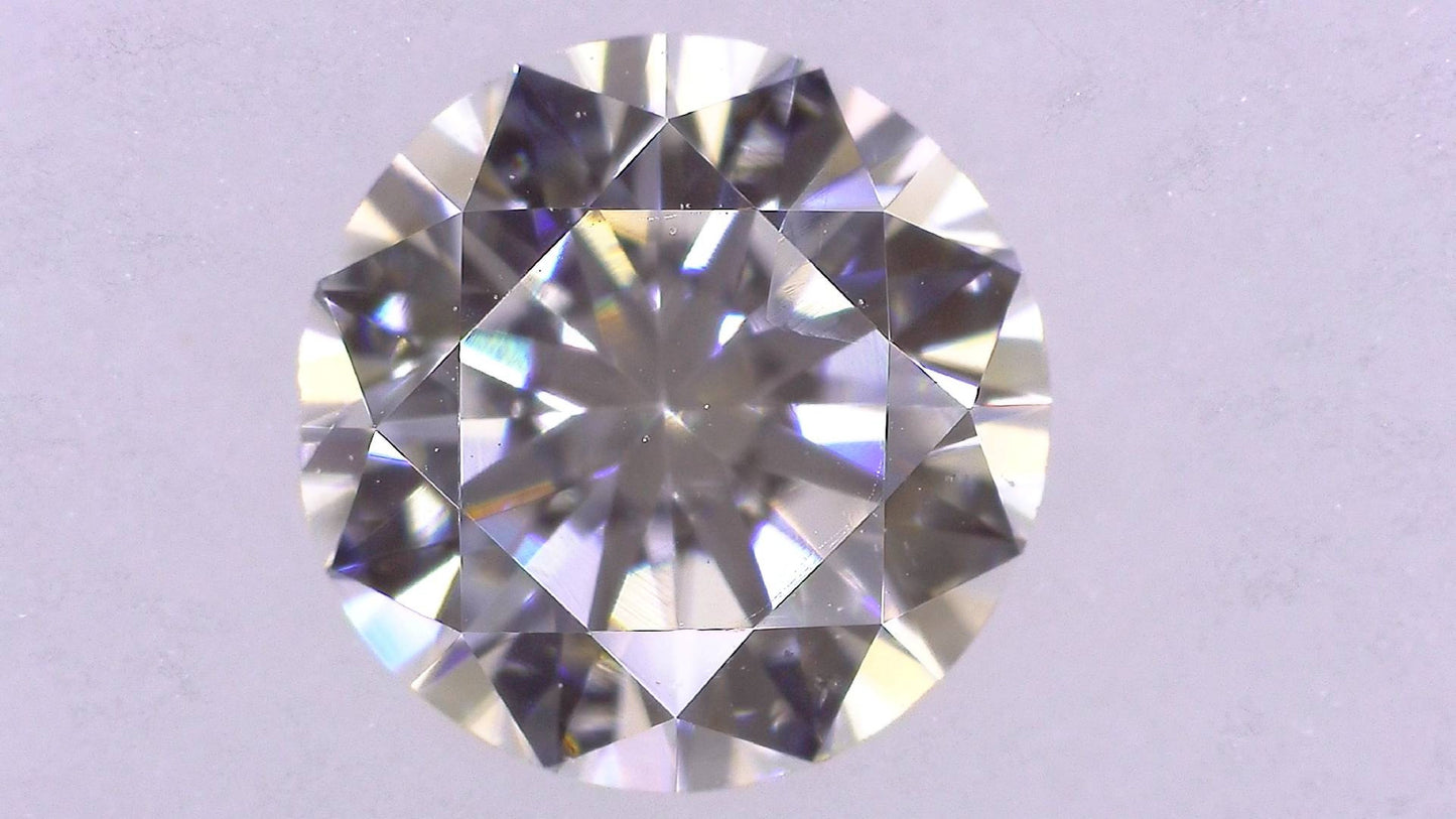 0.509ct G SI-2 VERY GOOD/GD/GD FAINT NATURAL 5.13-5.18X3.16mm Loose Diamond