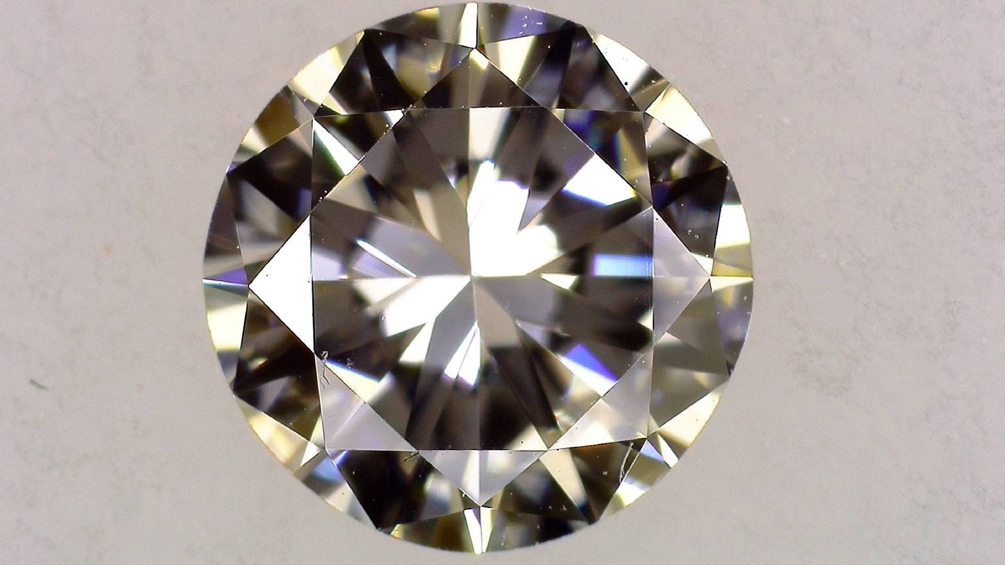 0.456ct K VVS-2 VERY GOOD/VG/GD NONE NATURAL 5.05-5.15X2.89mm Loose Diamond