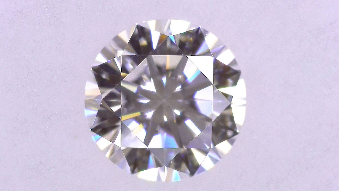 0.462ct F VVS-2 EXCELLENT/VG/VG NONE NATURAL 4.95-4.99X3.05mm Loose Diamond