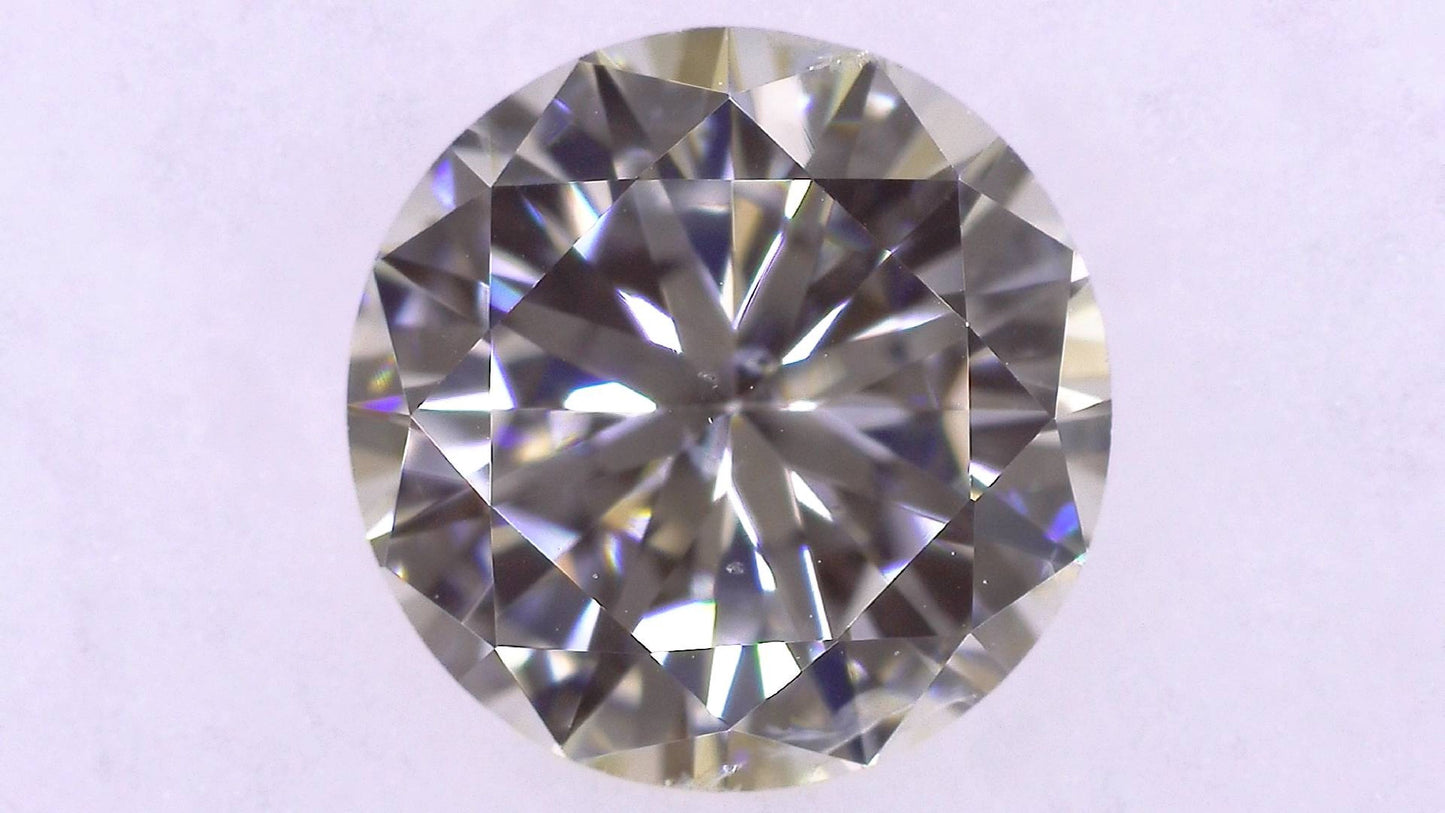 1.016ct J SI-2 GOOD/VG/GD NONE NATURAL 6.51-6.57X3.90mm Loose Diamond