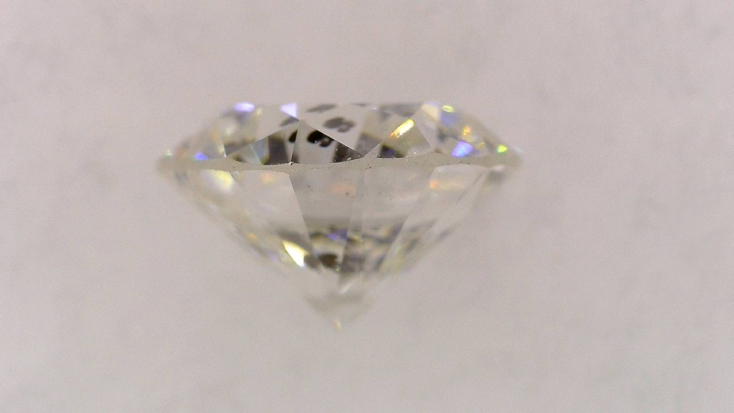 0.835ct H SI-2 VERY GOOD/GD/GD STRONG BLUE NATURAL 5.97-6.07X3.76mm Loose Diamond