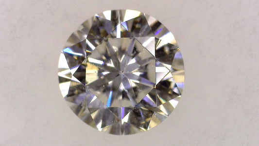 0.835ct H SI-2 VERY GOOD/GD/GD STRONG BLUE NATURAL 5.97-6.07X3.76mm Loose Diamond
