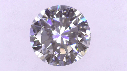 0.569ct E SI-2 GOOD/GD/GD FAINT NATURAL 5.28-5.37X3.20mm Loose Diamond