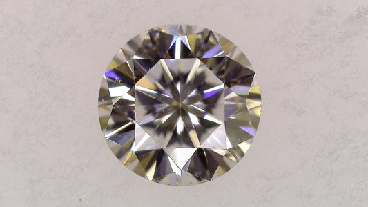 0.321ct H SI-1 VERY GOOD/GD/GD STRONG BLUE NATURAL 4.36-4.42X2.75mm Loose Diamond