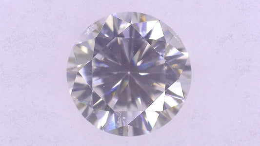 0.373ct G SI-2 FAIR/GD/FR NONE NATURAL 4.55-4.59X2.89mm Loose Diamond