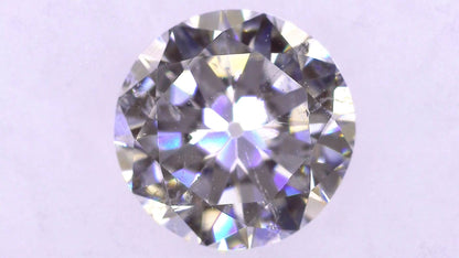 1.000ct F SI-2 GOOD/GD/FR FAINT NATURAL 6.39-6.48X3.66mm Loose Diamond