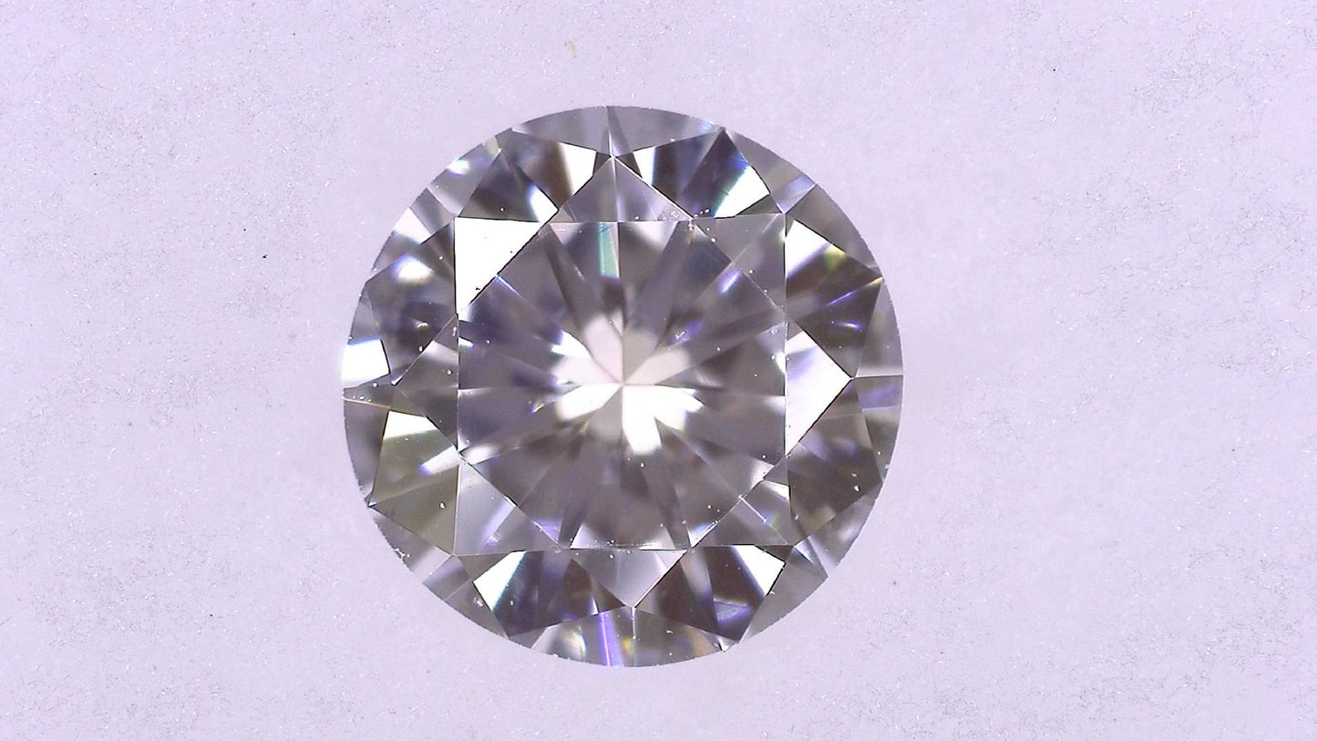 0.318ct F VS-2 GOOD/GD/FR NONE NATURAL 4.44-4.51X2.60mm Loose Diamond