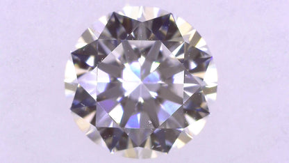 0.536ct F VS-1 VERY GOOD/VG/VG FAINT NATURAL 5.25-5.28X3.17mm GIA Rareton Hallmarked Diamond Loose