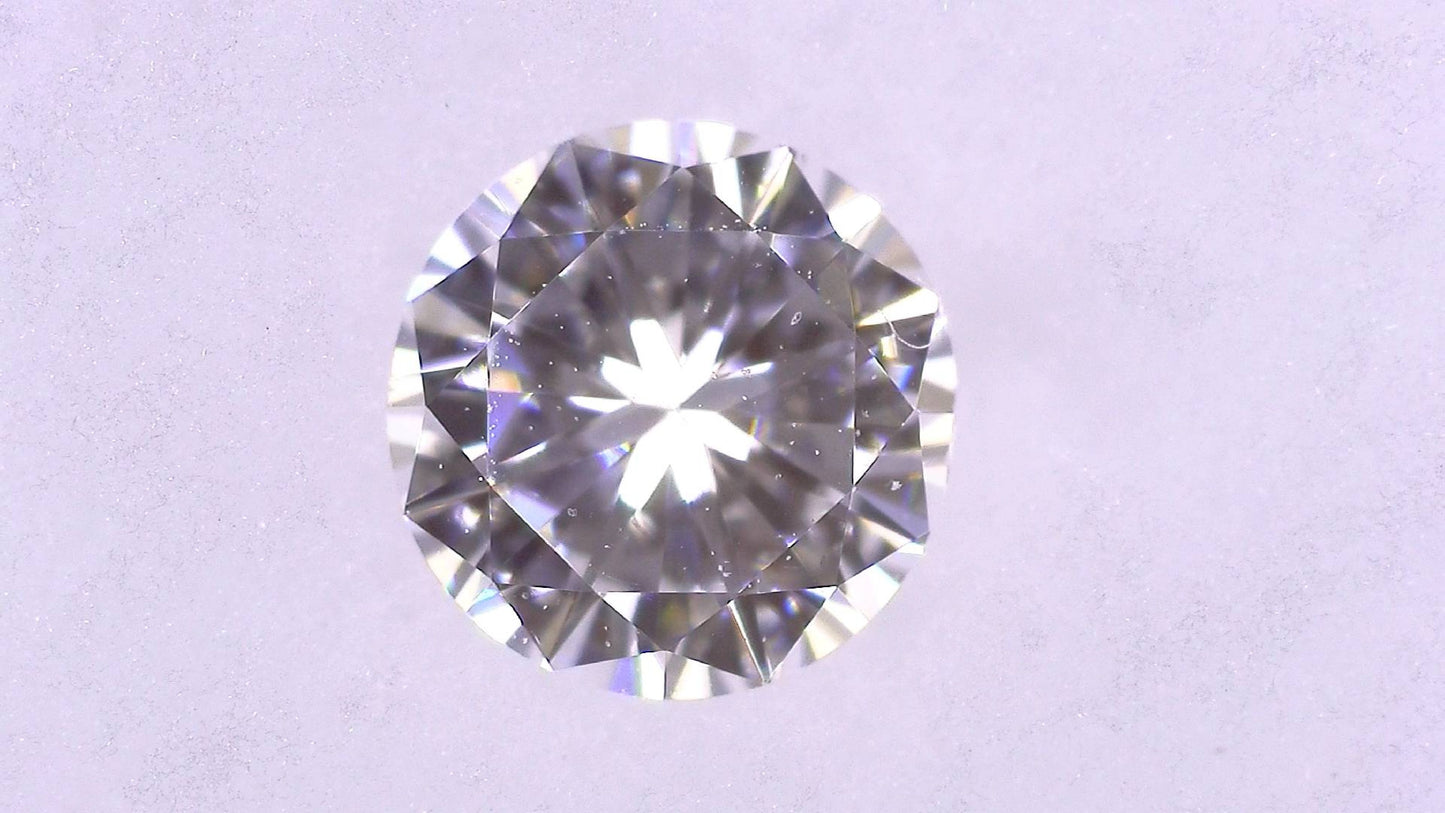 0.272ct D VS-2 GOOD/GD/FR NONE NATURAL 4.11-4.20X2.47mm Loose Diamond