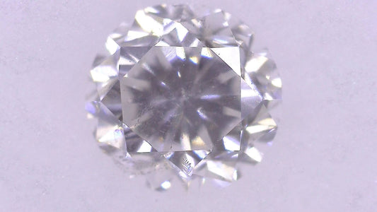 0.418ct F SI-2 POOR/GD/FR MEDIUM BLUE NATURAL 4.46-4.59X3.13mm Loose Diamond