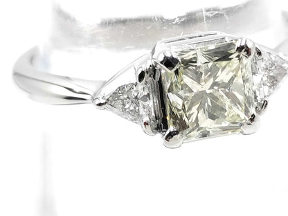D1.008ct FD0.16ct PT900 4.2g Ring 
