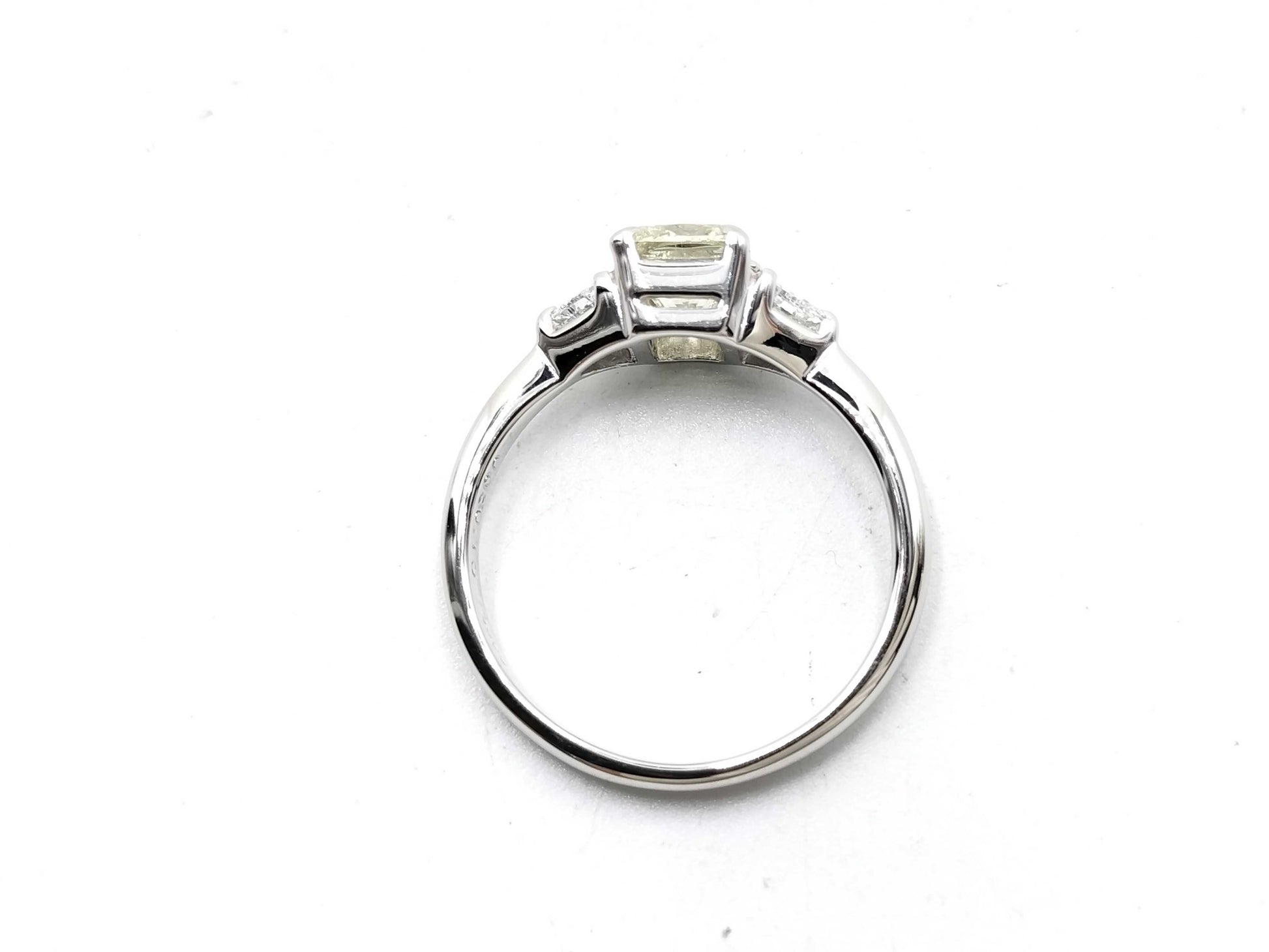 D1.008ct FD0.16ct PT900 4.2g Ring 