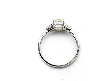 D1.008ct FD0.16ct PT900 4.2g Ring 