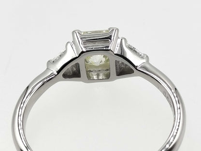 D1.008ct FD0.16ct PT900 4.2g Ring 
