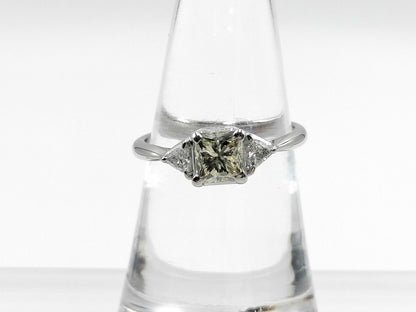 D1.008ct FD0.16ct PT900 4.2g Ring 