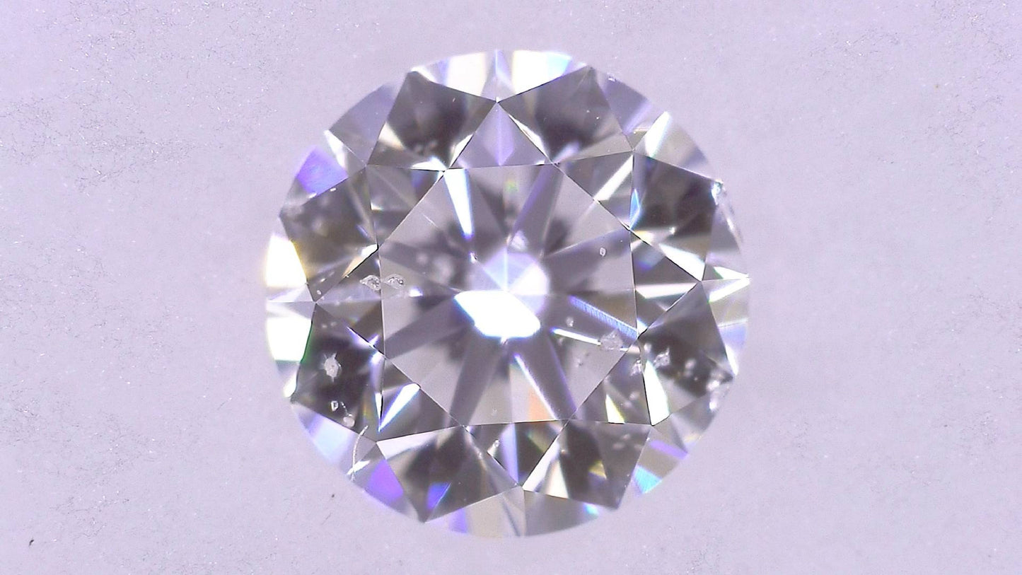 0.310ct D SI-2 VERY GOOD/GD/GD MEDIUM BLUE NATURAL 4.28-4.32X2.72mm Loose Diamond