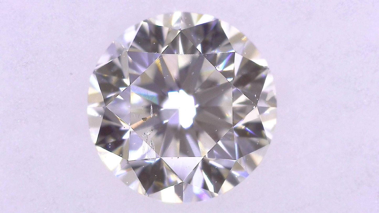 0.536ct H SI-2 GOOD/GD/GD FAINT NATURAL 5.01-5.07X3.30mm Loose Diamond