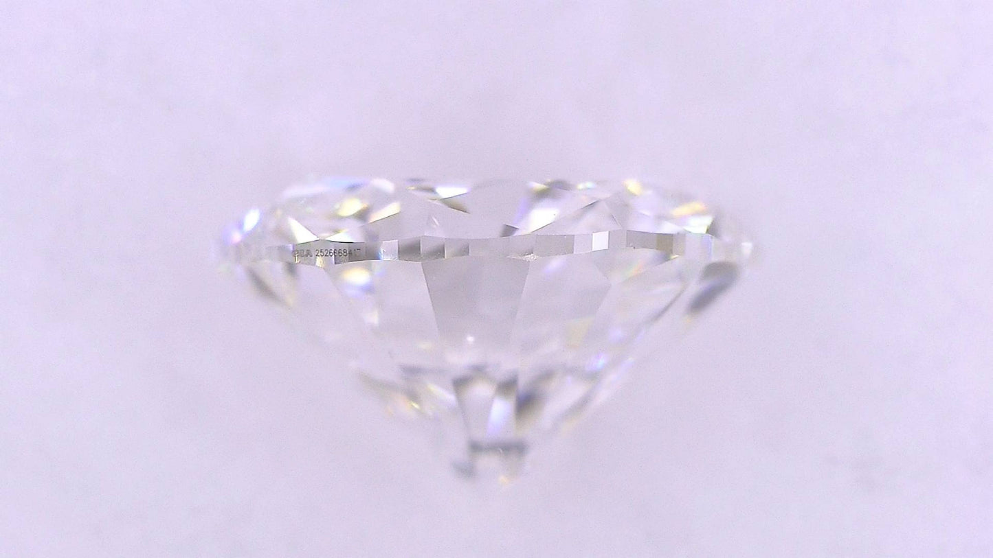 1.04ct E VS-1 GOOD/VG/GD NONE NATURAL 6.53-6.63X3.87mm GIA Diamond Loose