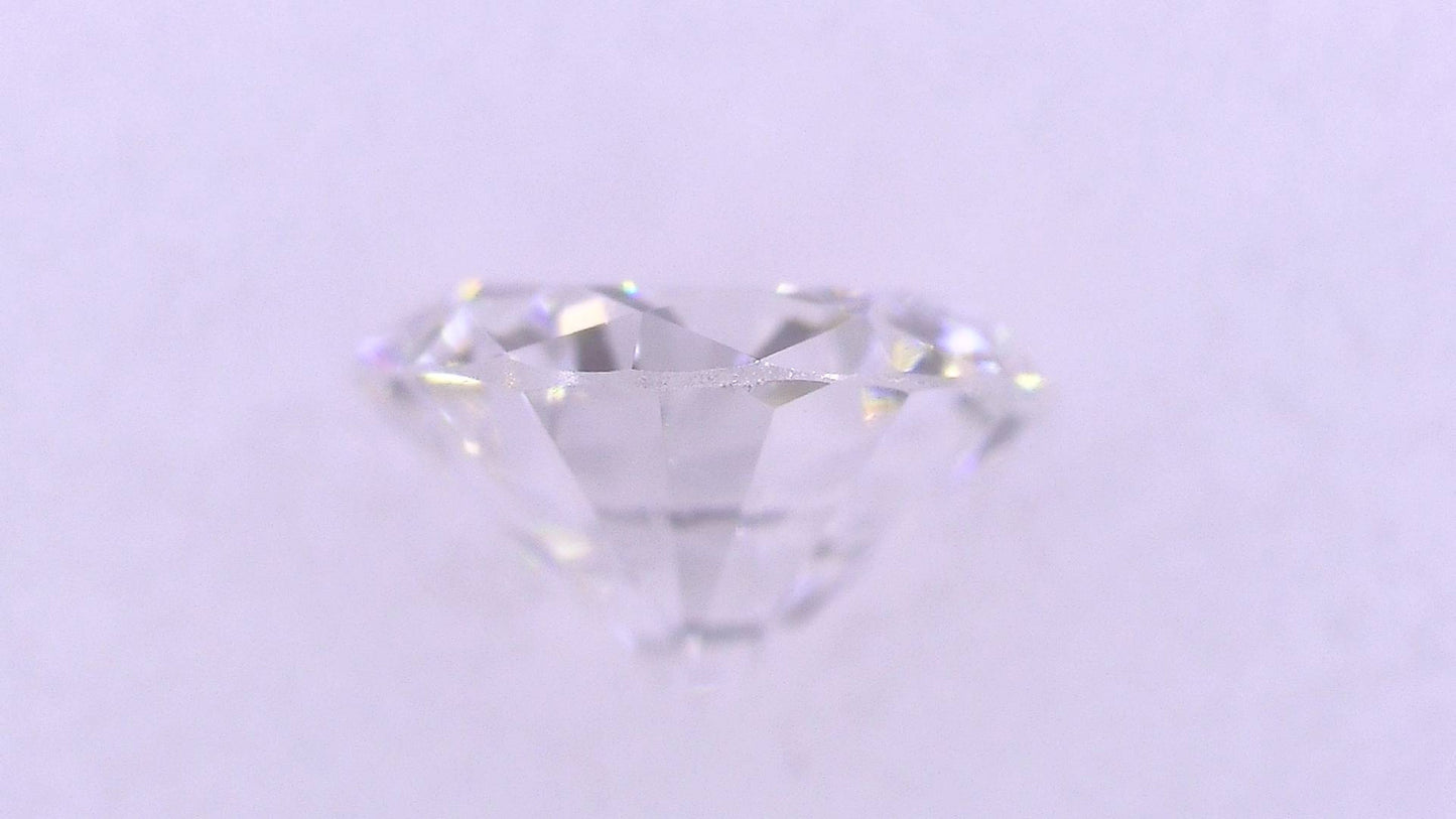 0.315ct D VS-1 GOOD/GD/FR NONE NATURAL 4.37-4.43X2.68mm Loose Diamond