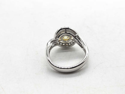 D2.079ct Diamond 750 6.9g Ring 