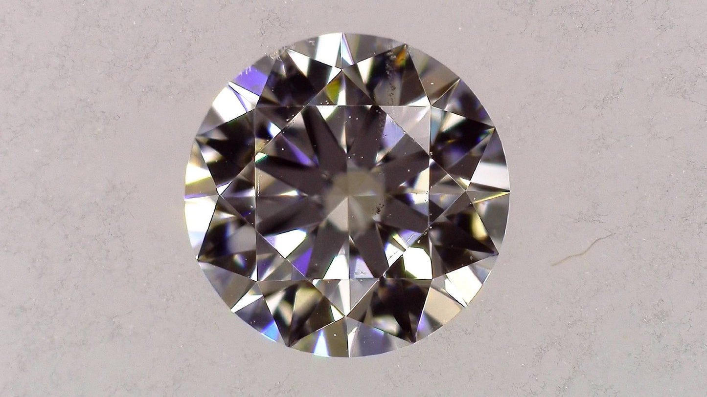 0.260ct F SI-1 EXCELLENT/EX/VG HC NONE NATURAL 4.13-4.15X2.50mm Loose Diamond