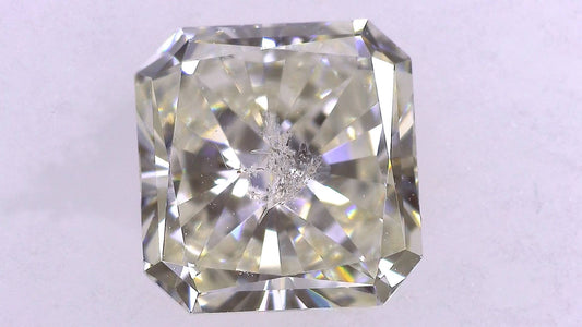 1.051ct K I-1 ****/VG/GD FAINT NATURAL 5.90-5.69X3.59mm SQ Loose Diamond