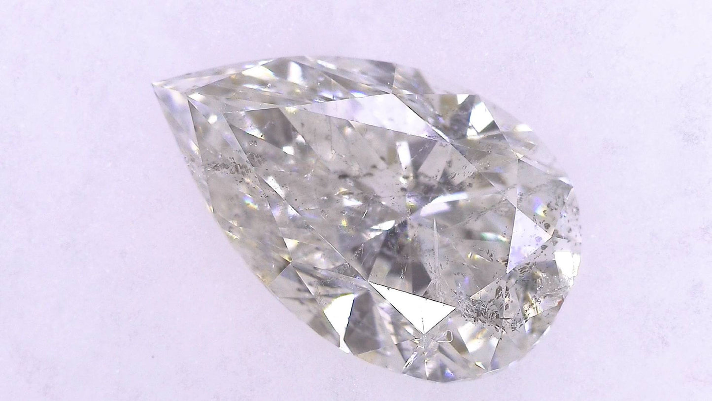1.129ct I I-1 ****/GD/GD NONE NATURAL 9.00-5.59X3.82mm PS Loose Diamond