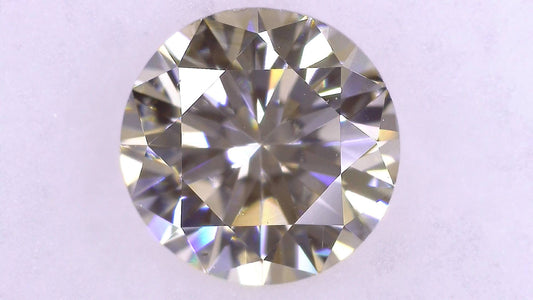 0.815ct UNDER N) VERY LIGHT BROWN VS-2 VERY GOOD/GD/GD MEDIUM BLUE NATURAL 5.87-5.94X3.72mm Loose Diamond