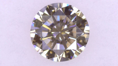 0.631ct UNDER S) LIGHT BROWN VS-1 VERY GOOD/GD/GD STRONG BLUE NATURAL 5.48-5.56X3.36mm Loose Diamond