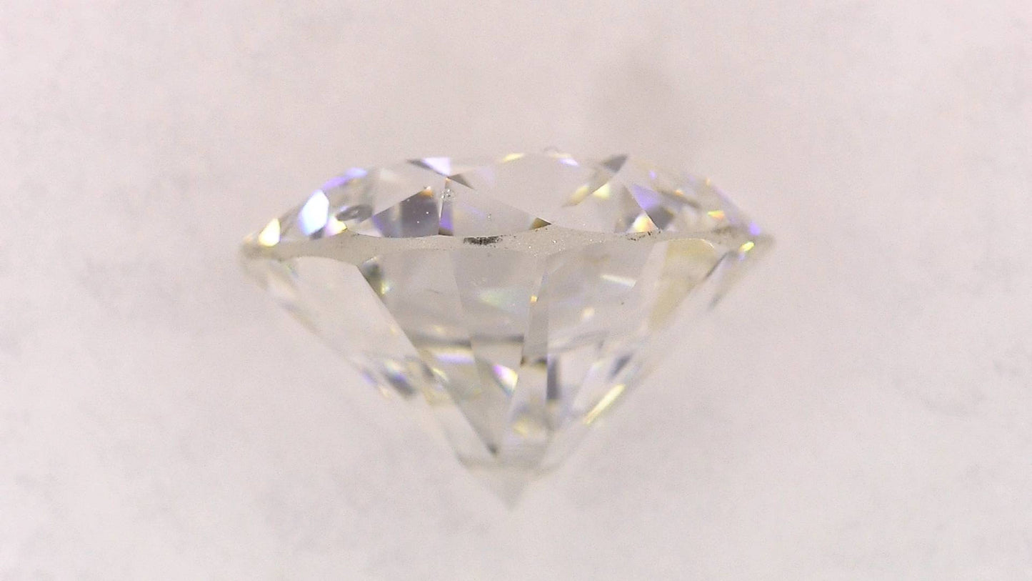 1.562ct F SI-2 GOOD/GD/GD FAINT NATURAL 7.30-7.44X4.70mm Diamond Loose