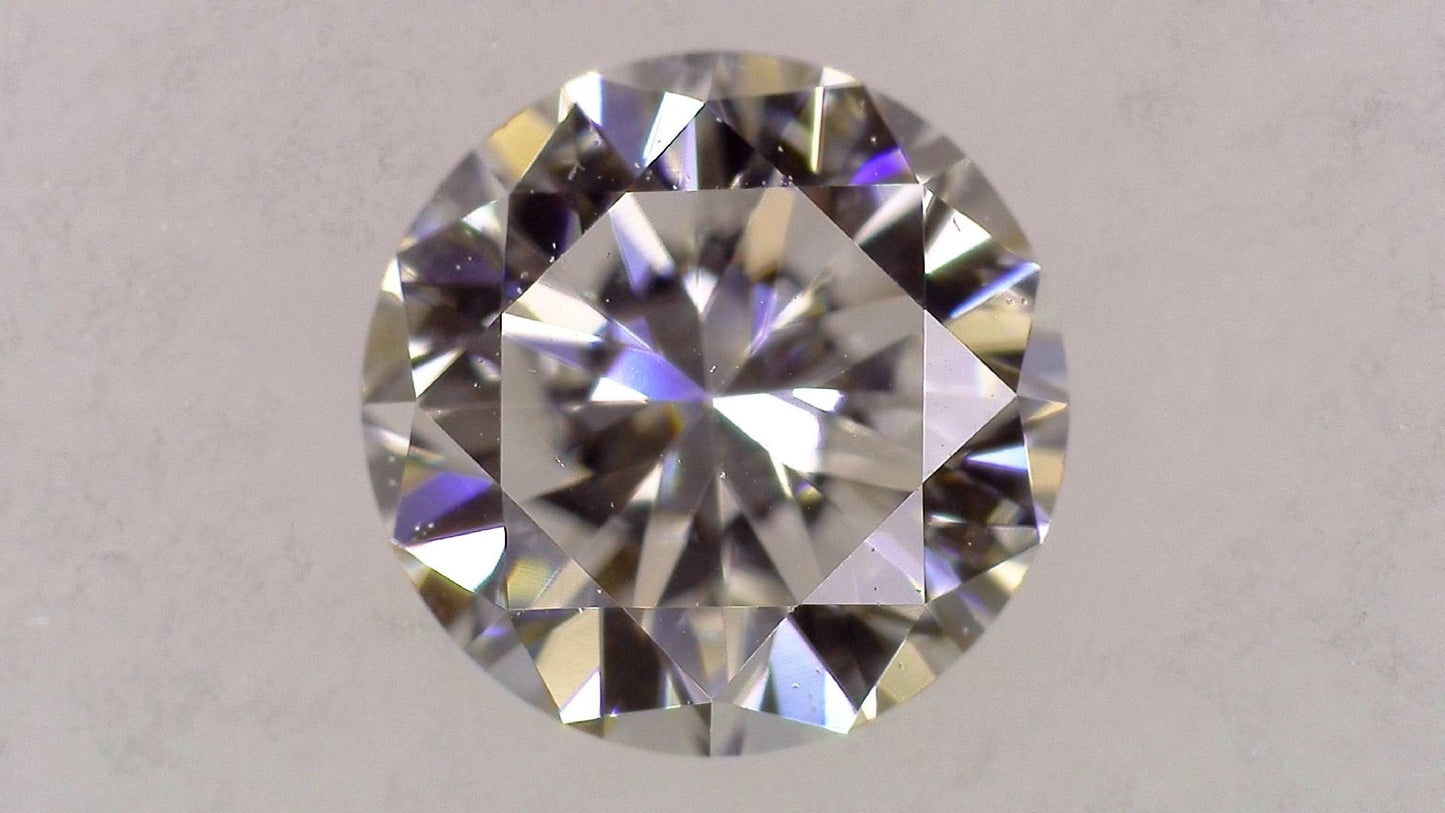 0.325ct F SI-1 GOOD/GD/FR FAINT NATURAL 4.38-4.41X2.69mm Loose Diamond