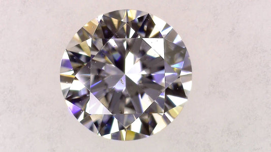 0.532ct F VS-2 GOOD/VG/FR STRONG BLUE NATURAL 5.25-5.32X3.16mm Loose Diamond
