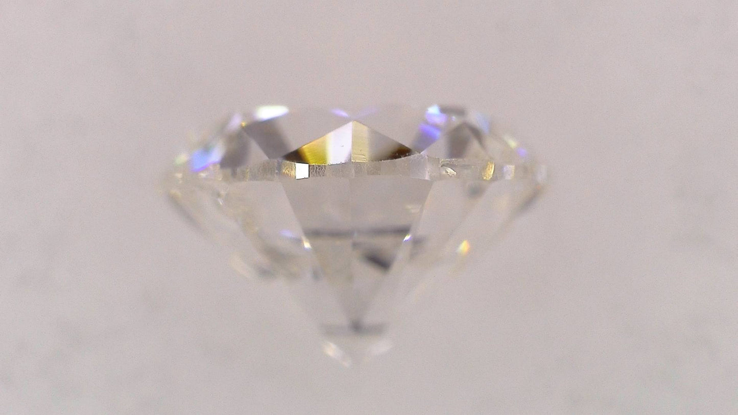 0.358ct F VS-2 GOOD/GD/FR STRONG BLUE NATURAL 4.37-4.46X2.87mm Loose Diamond