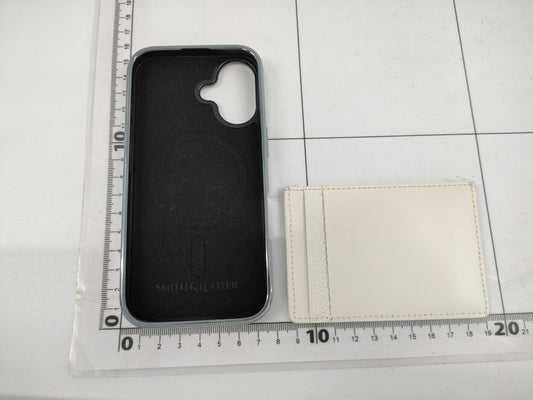 Smith & Leather Smartphone Case/Pass Case 2-Piece Set Card Case/Pass Case/Business Card Holder