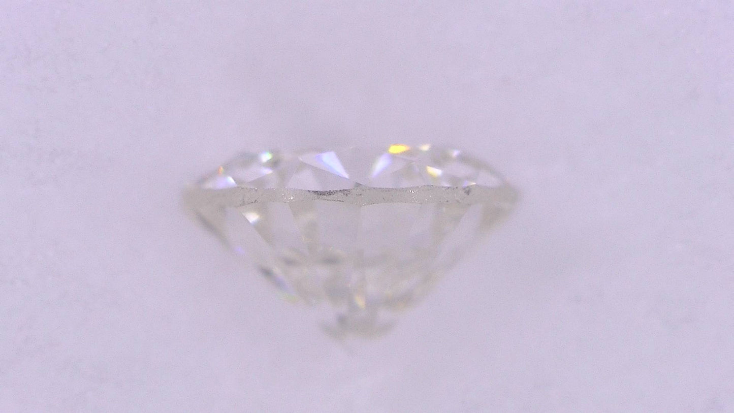 0.254ct J SI-2 GOOD/GD/GD MEDIUM BLUE NATURAL 4.00-4.07X2.50mm Loose Diamond