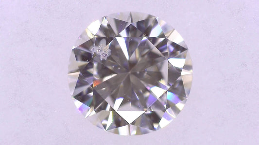 0.421ct F SI-2 GOOD/VG/GD MEDIUM BLUE NATURAL 4.85-4.93X2.93mm Loose Diamond