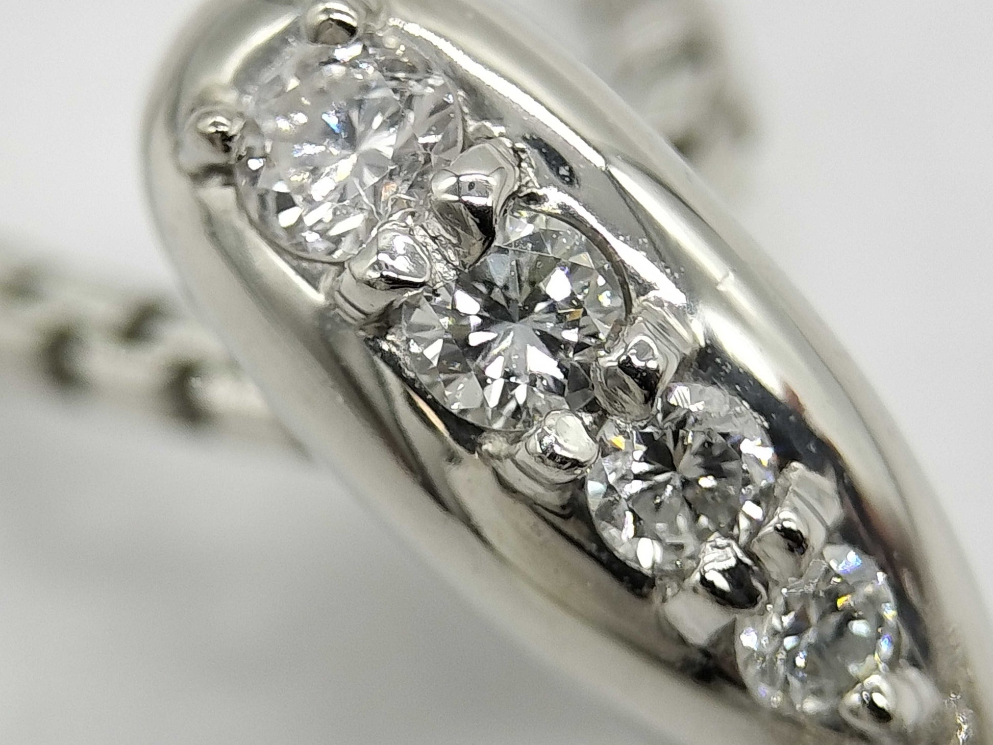 S10.82ct D1.18ct/0.15ct Pt900/Pt850 21.1g Necklace 