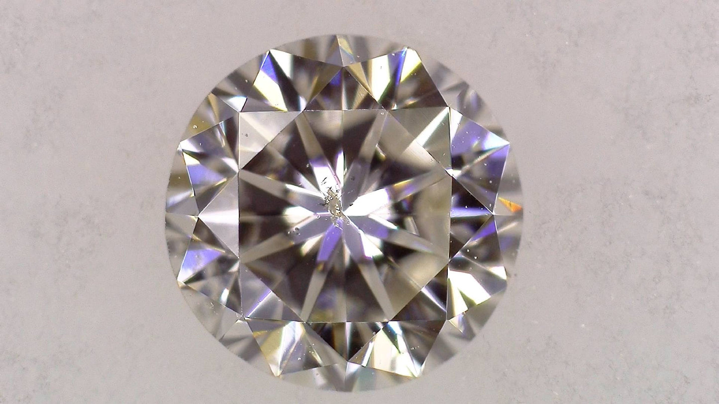 0.323ct H SI-2 FAIR/GD/GD NONE NATURAL 4.20-4.26X2.77mm Loose Diamond