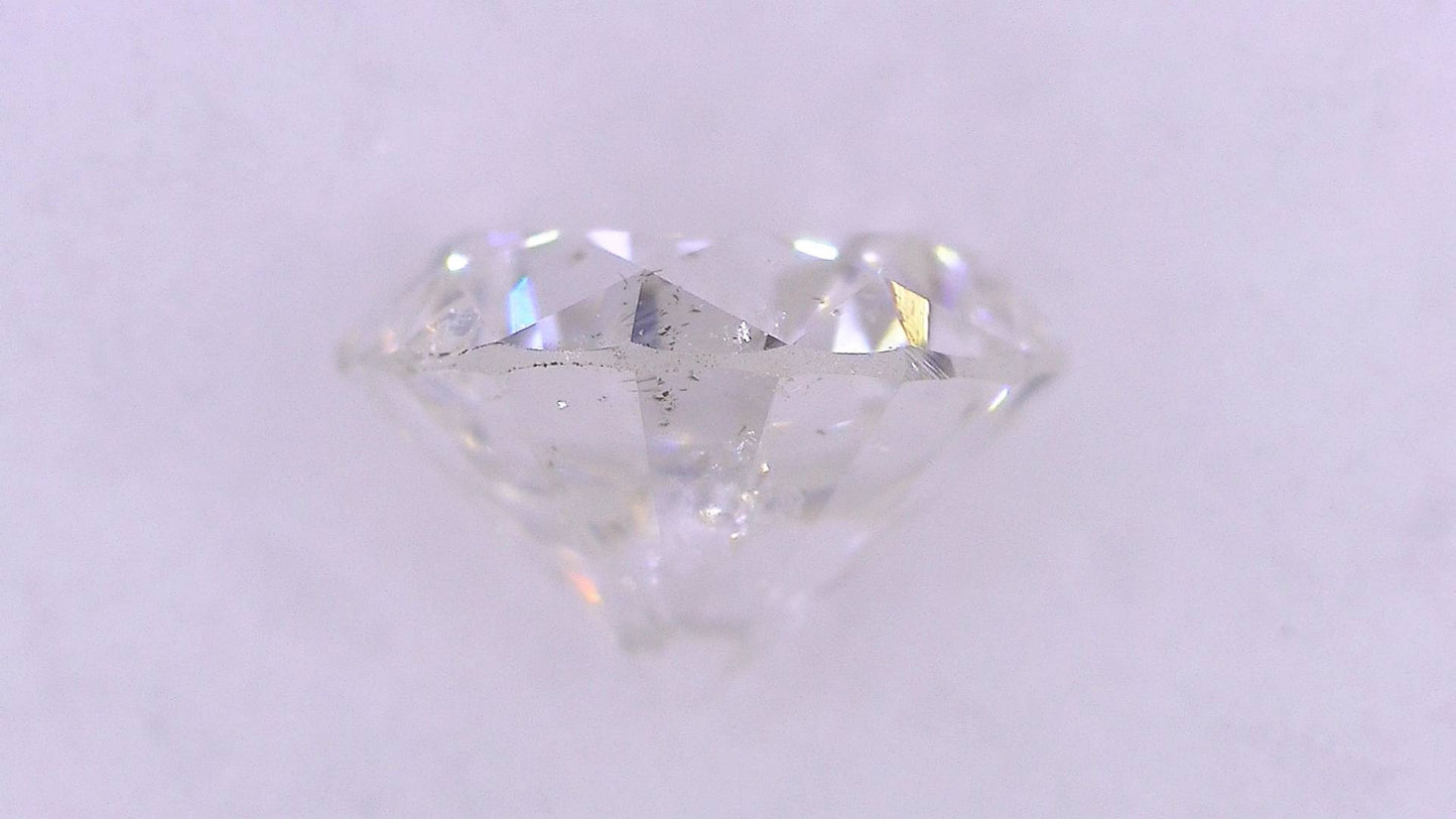 1.022ct F I-1 FAIR/GD/FR MEDIUM BLUE NATURAL 6.14-6.32X4.12mm Loose Diamond