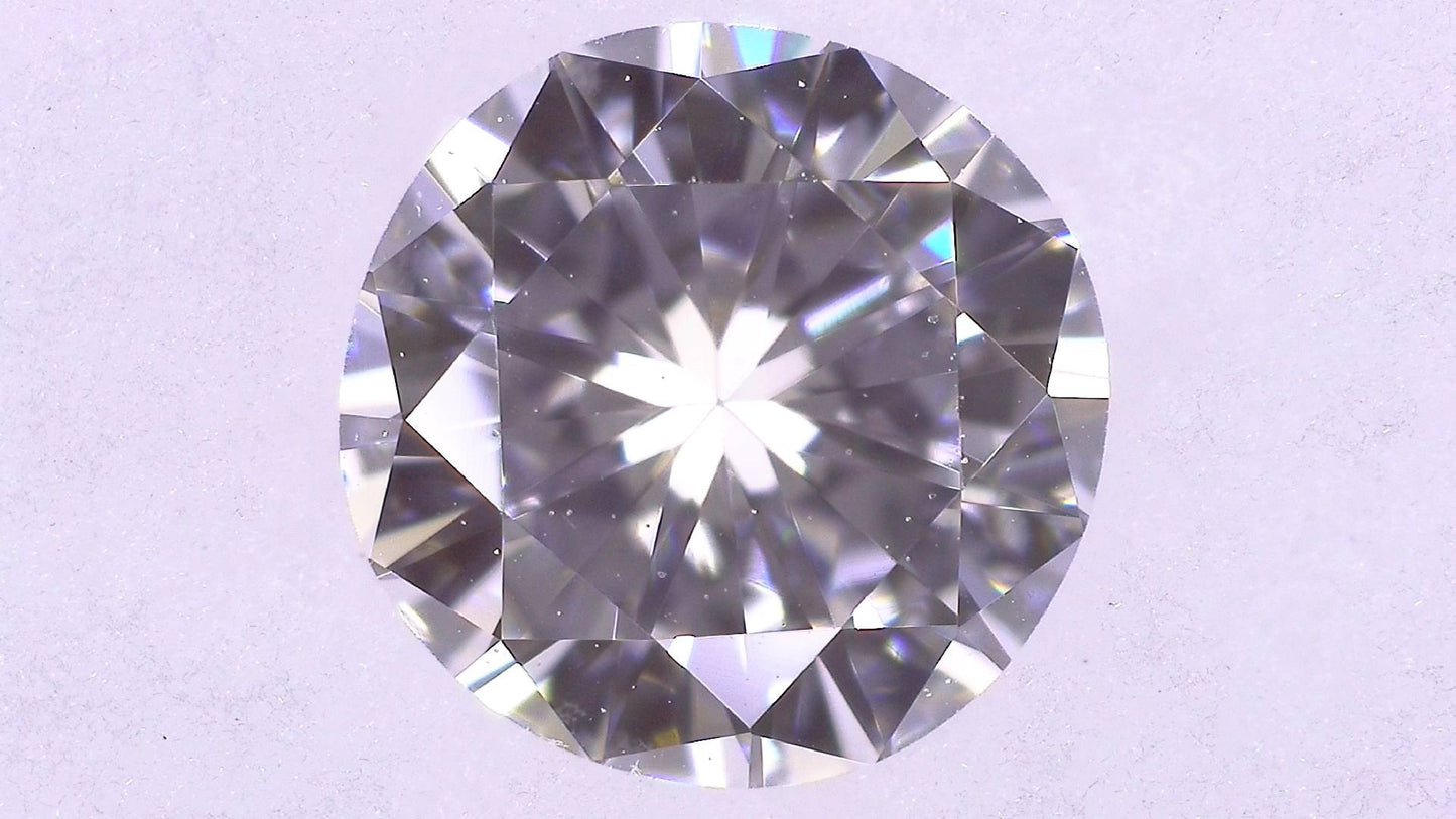 0.323ct E VS-1 GOOD/GD/FR NONE NATURAL 4.52-4.62X2.59mm Loose Diamond