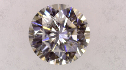 0.330ct F SI-2 VERY GOOD/GD/GD FAINT NATURAL 4.43-4.45X2.75mm Loose Diamond