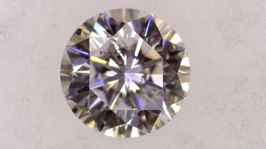 0.330ct F SI-2 VERY GOOD/GD/GD FAINT NATURAL 4.43-4.45X2.75mm Loose Diamond