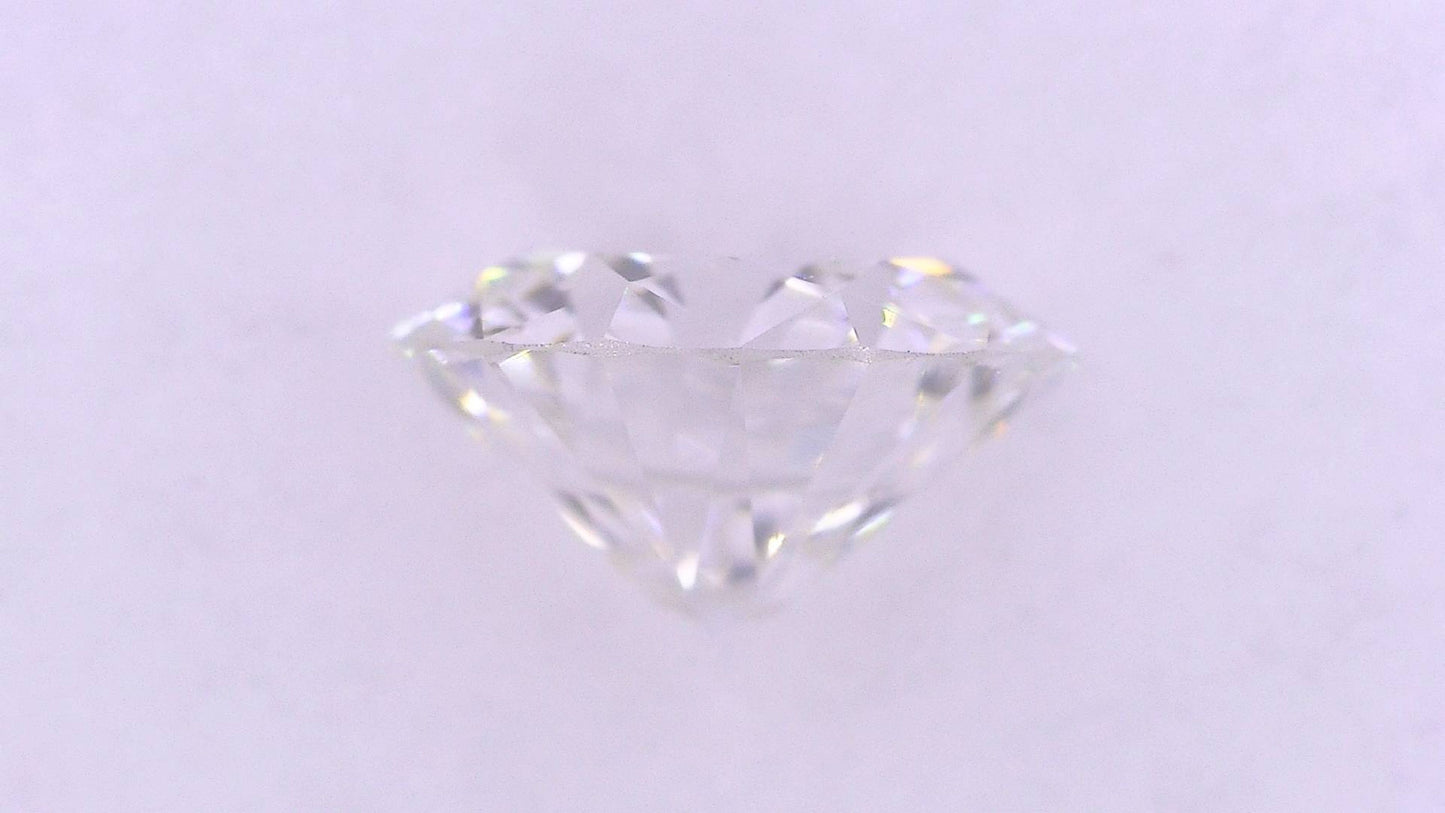 0.598ct F SI-1 VERY GOOD/GD/GD FAINT NATURAL 5.54-5.59X3.28mm Loose Diamond