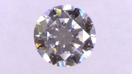 0.598ct F SI-1 VERY GOOD/GD/GD FAINT NATURAL 5.54-5.59X3.28mm Loose Diamond